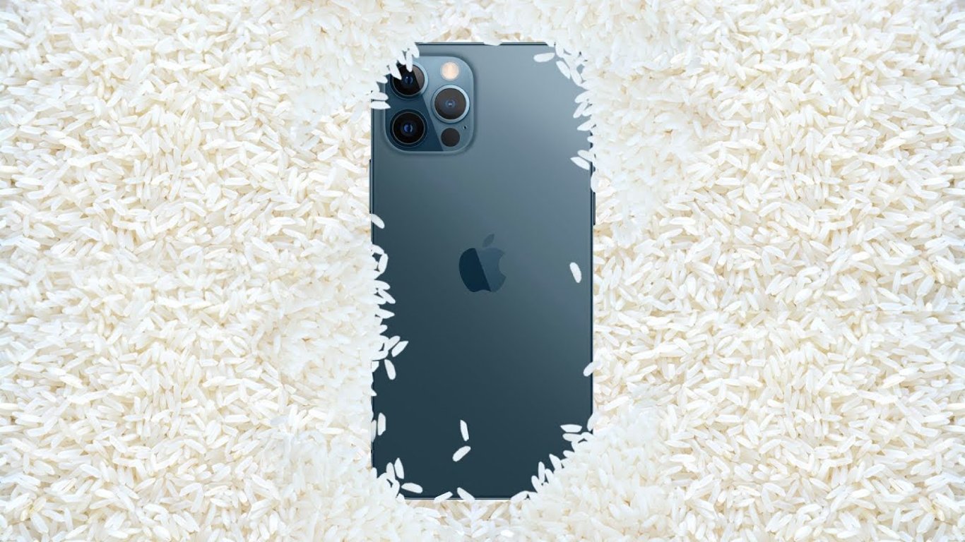 Не засовывайте iPhone в рис — Apple объяснил, что делать, когда намок телефон - 64x64