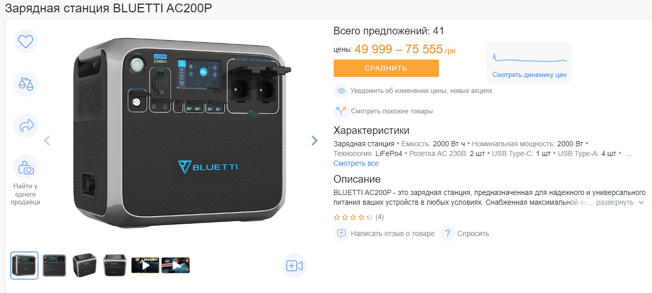 Насколько подорожали зарядные станции в Украине в июле 2024 года