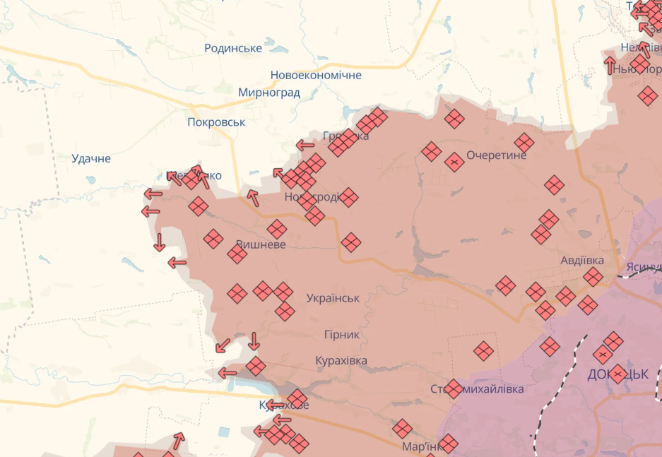 На Покровському напрямку жорстокі бої — РФ хоче прорвати оборону - фото 1