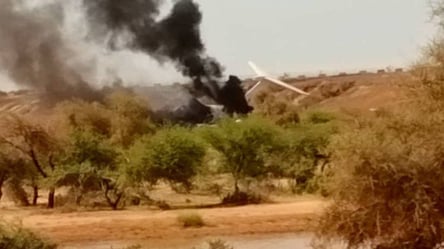 В Малі розбився російський літак "Вагнера" Іл-76 - 285x160