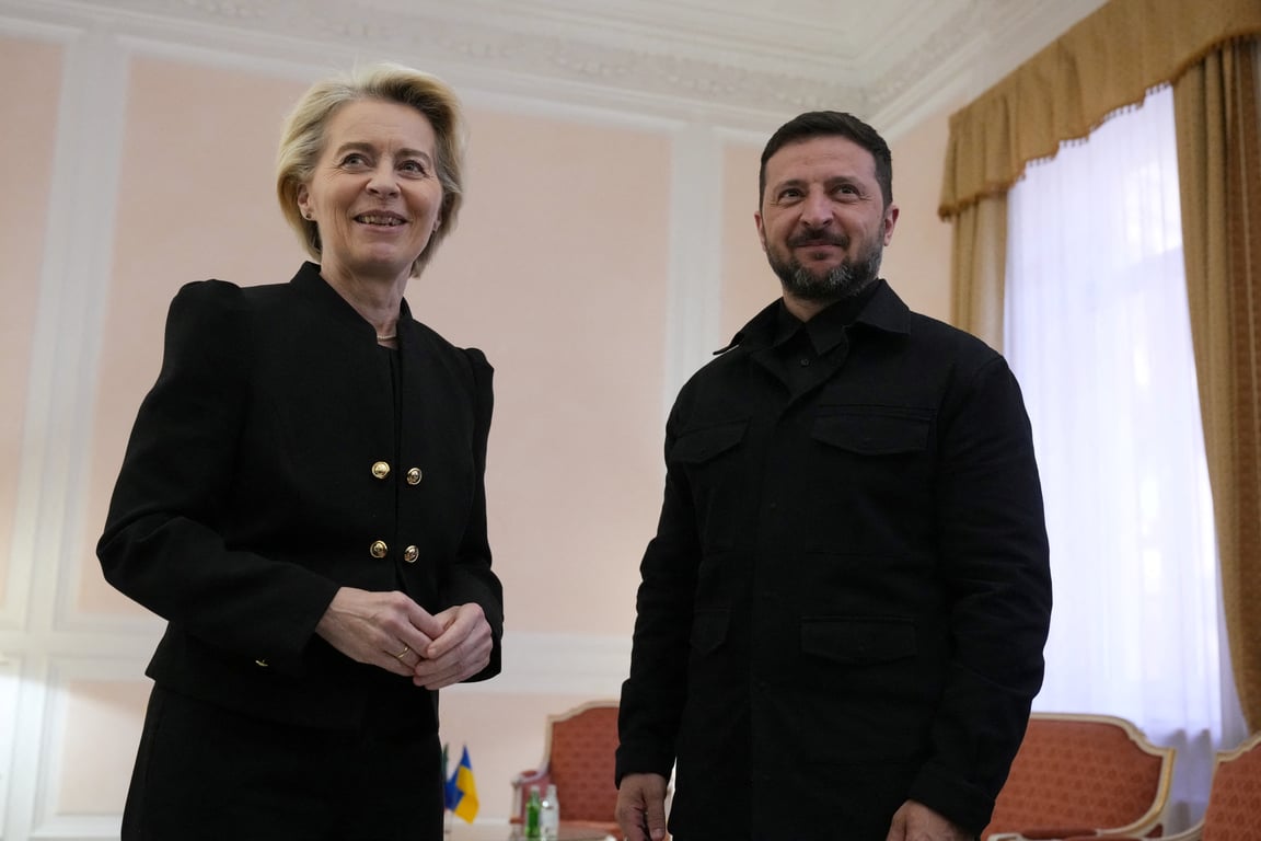 Фон дер Ляєн та Зеленський