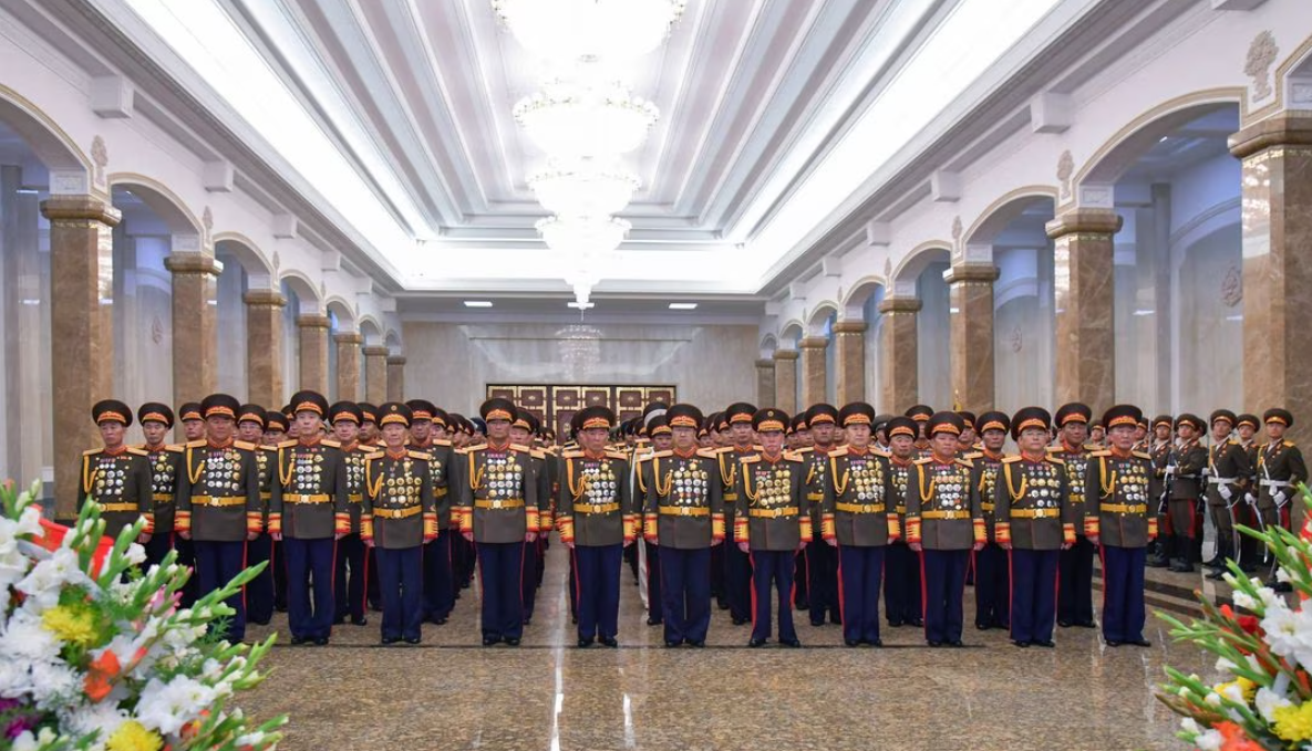 Военный парад в Северной Корее