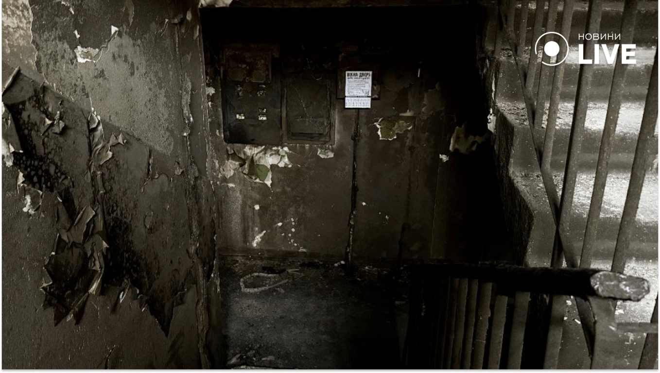 Будинок в Одесі зсередини пілся атаки