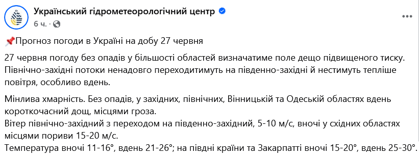 Завітає раптова спека — якою буде погода завтра - фото 1