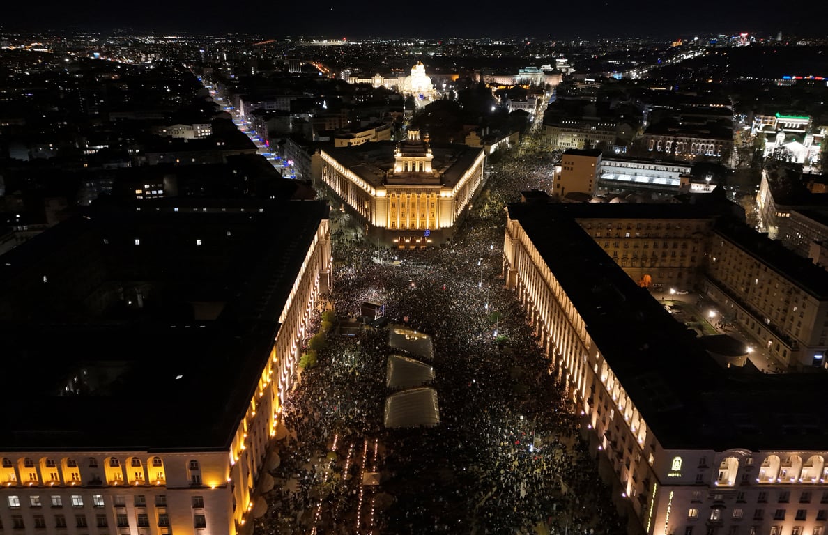 Protest in Bulgaria on December 1