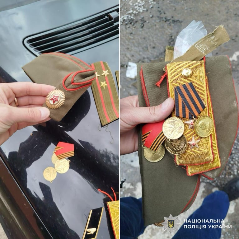 На Закарпатті помітили чоловіків у радянській військовій формі - фото 3