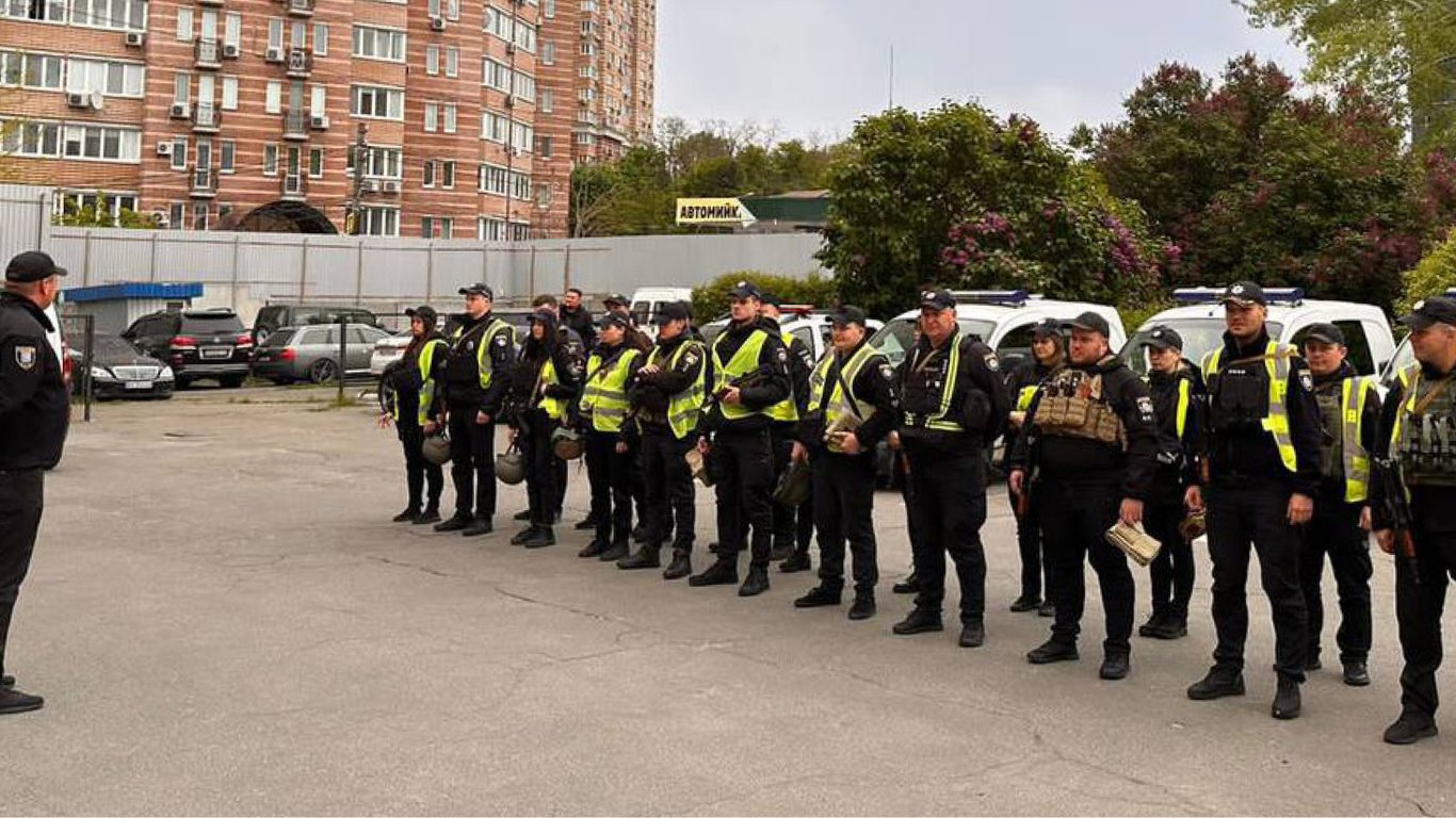 Столичні правоохоронці посилили заходи безпеки в Києві 8 та 9 травня
