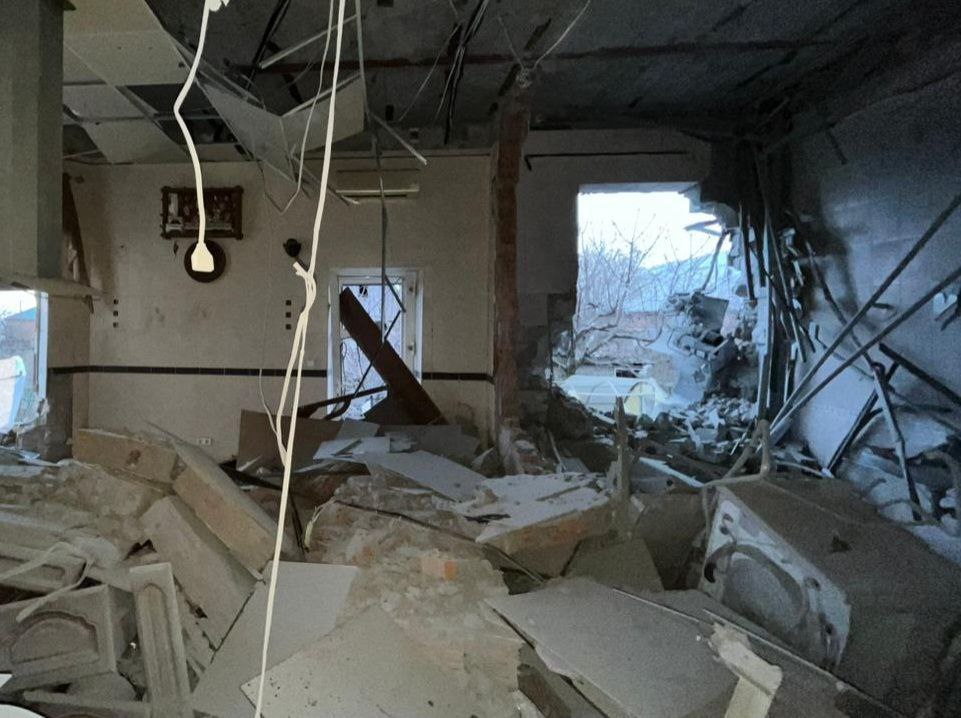 обстрел Никополя 25 марта