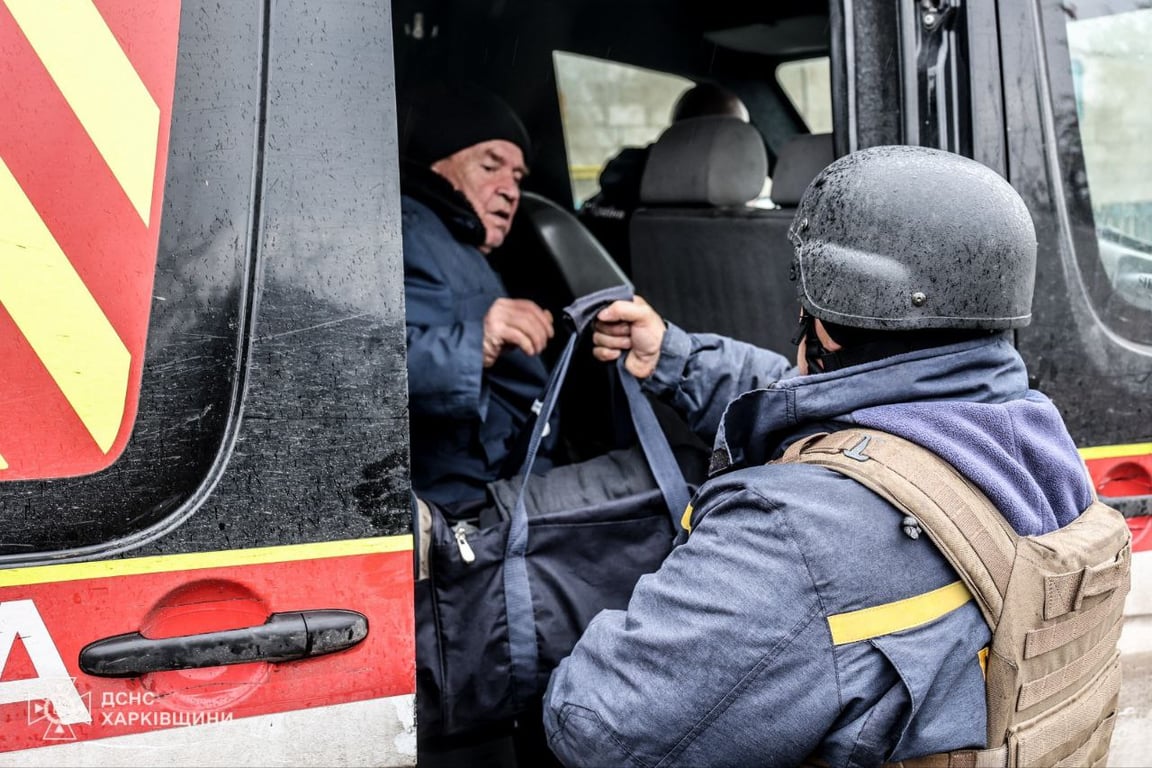 Евакуація в Харківській області