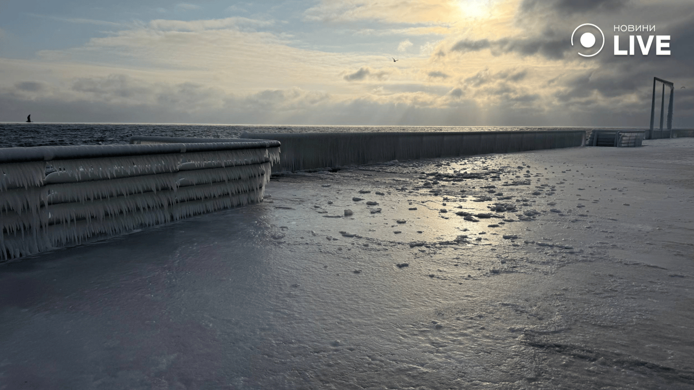 Фоторепортаж зимової Одеси