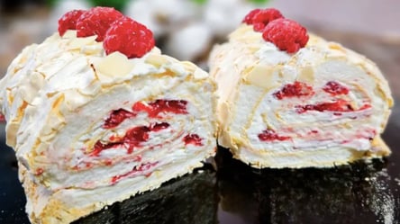 Пишний меренговий рулет "Марія" — вийде у всіх з першого разу - 285x160