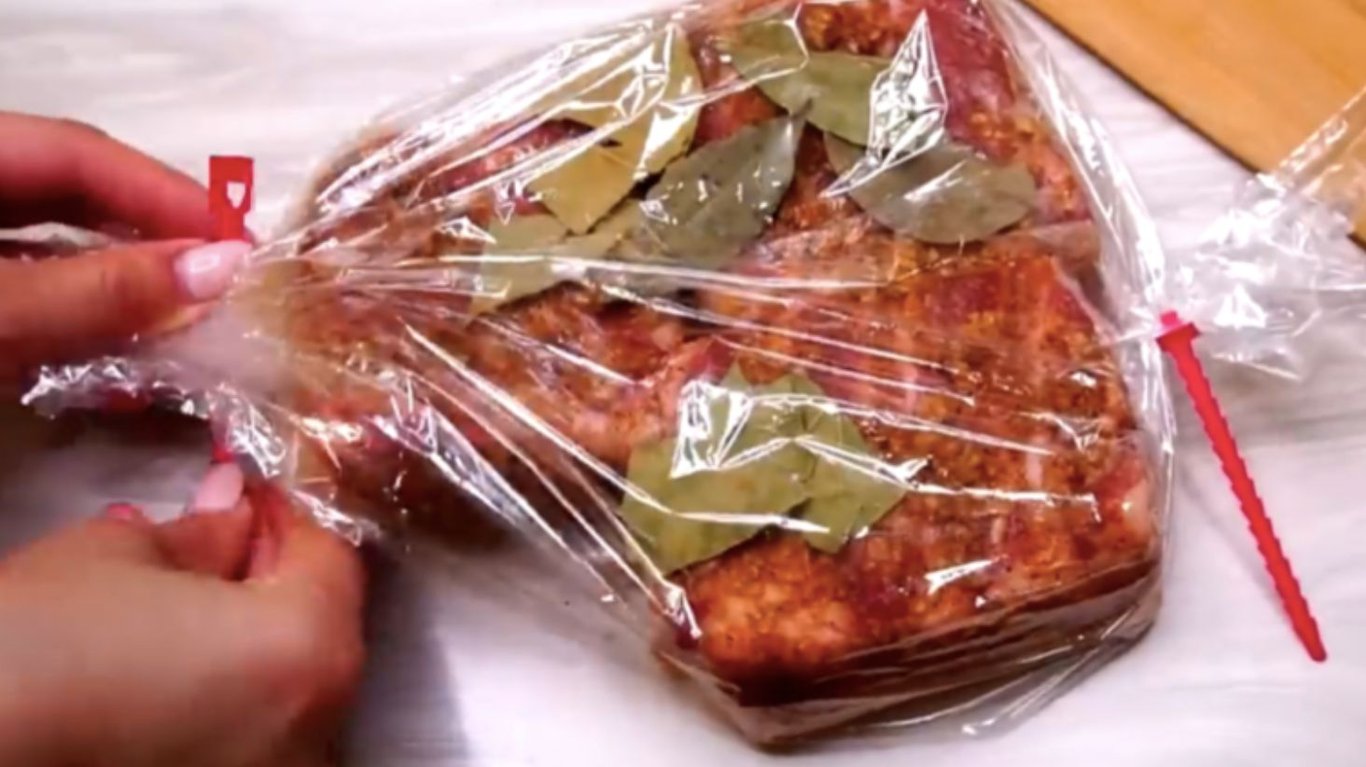 простий рецепт сала в пакеті 