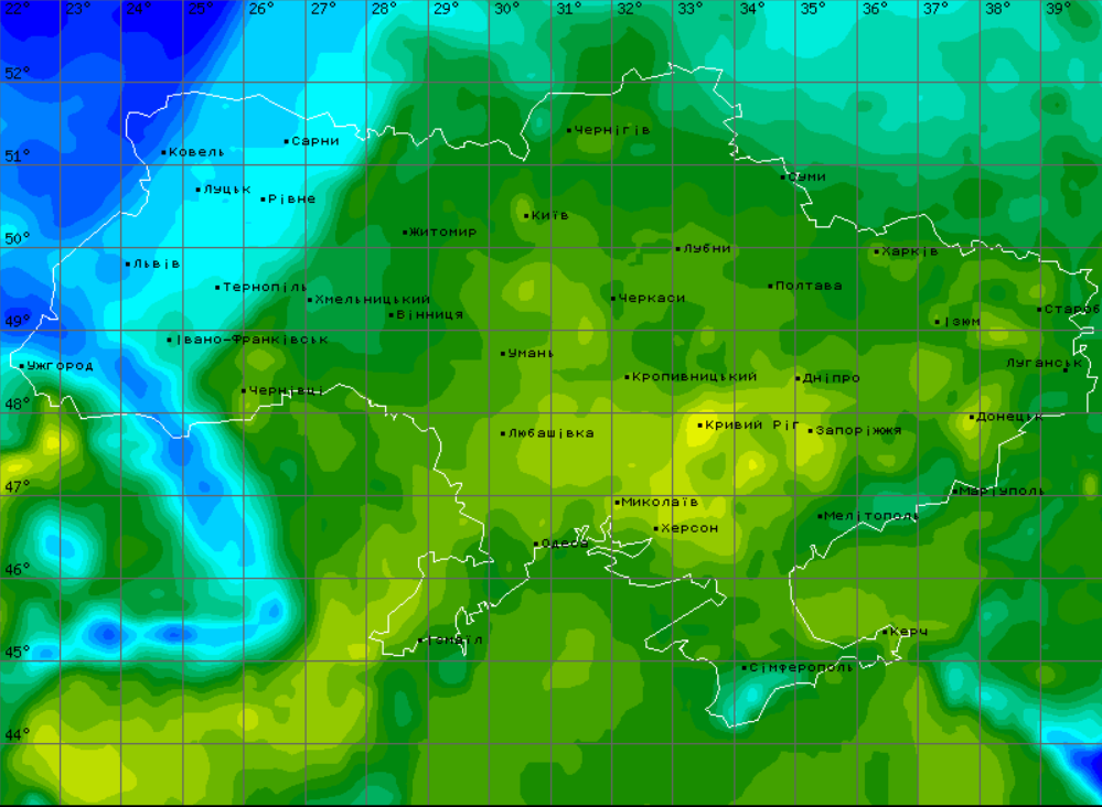 погода в Україні 28 липня
