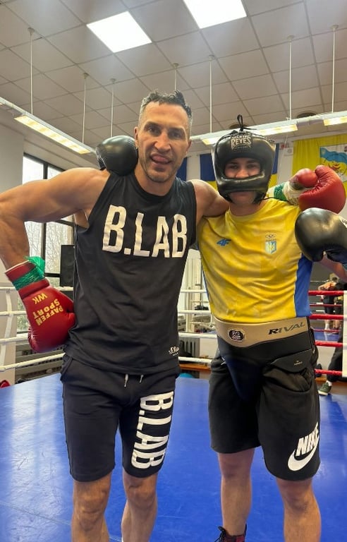 Дмитрий Ловчинський и Владимир Кличко