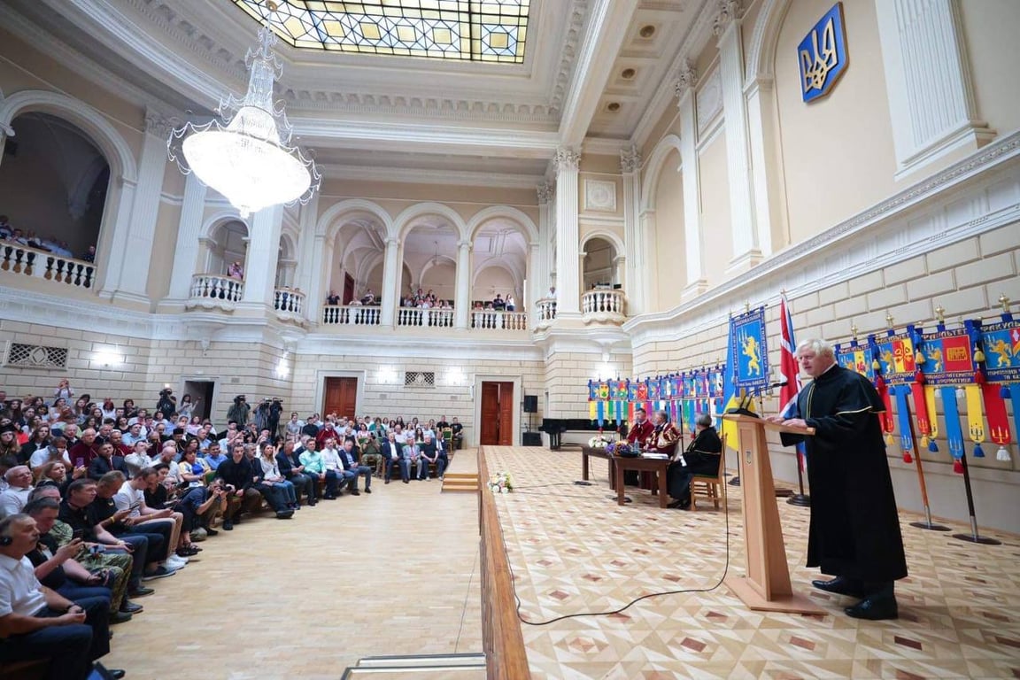 Борис Джонсон у Львові