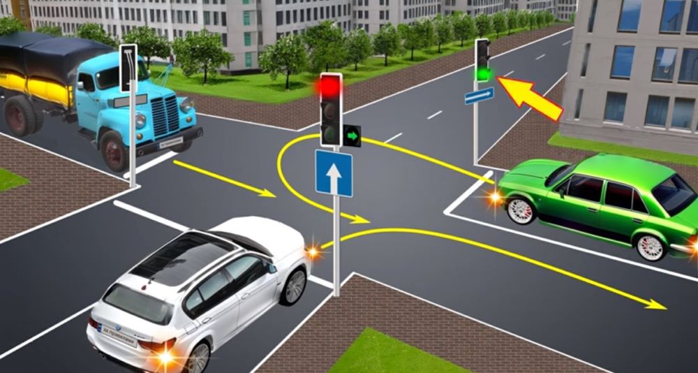 Підступна ситуація на перехресті — хто проїде першим, а хто має пропускати - фото 1