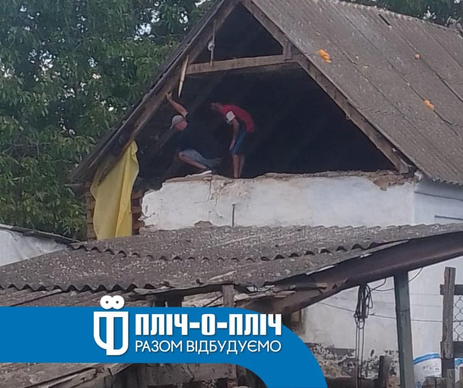 Восстановление домов. Фото: Одесская ОВА