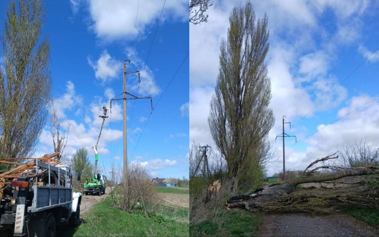 Негода на Рівненщині 26 квітня