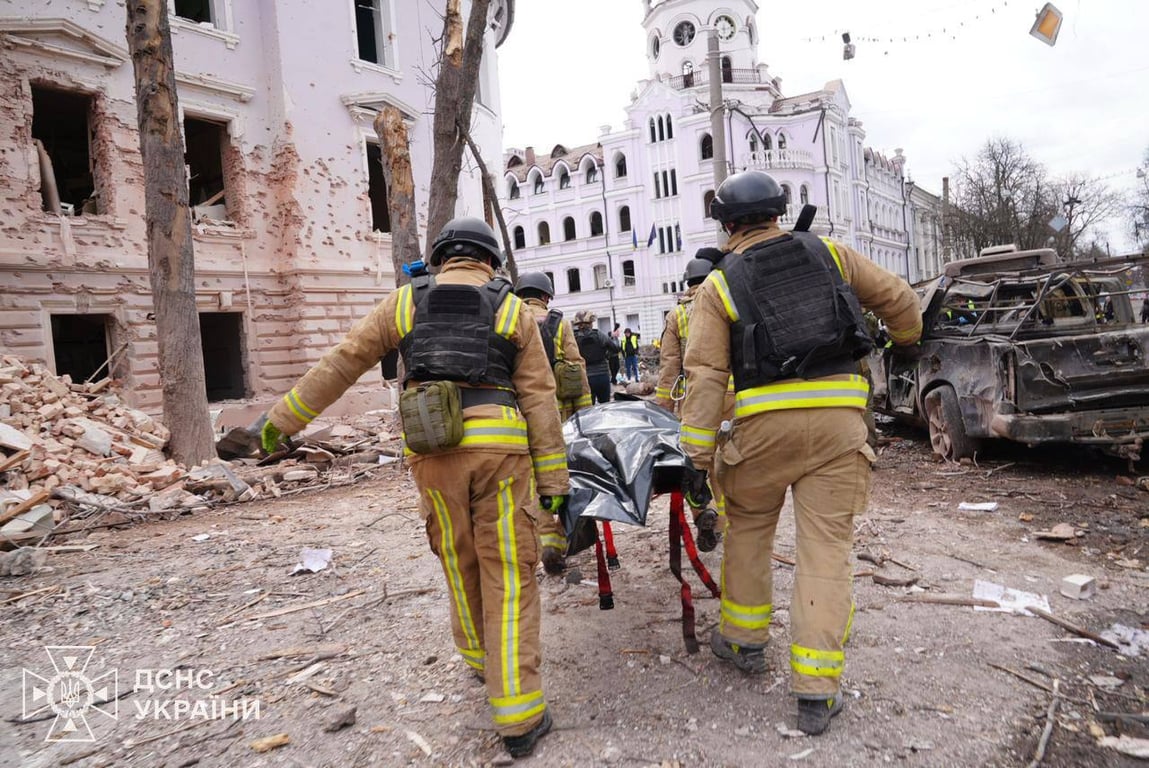 Наслідки російського удару по Сумах 13 квітня
