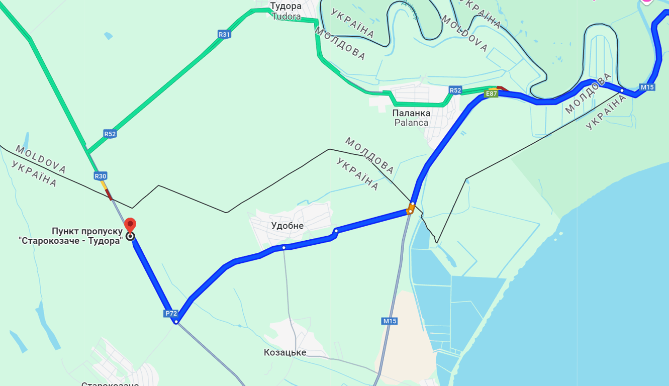 Выезд за границу - какая ситуация на трассе Одесса - Рени - фото 2