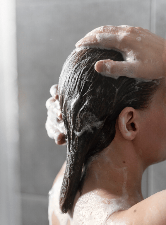 You need to wash your hair with the right products