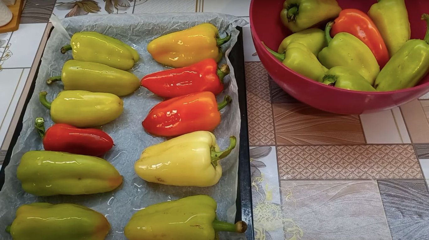 як заморозити перці на зиму 