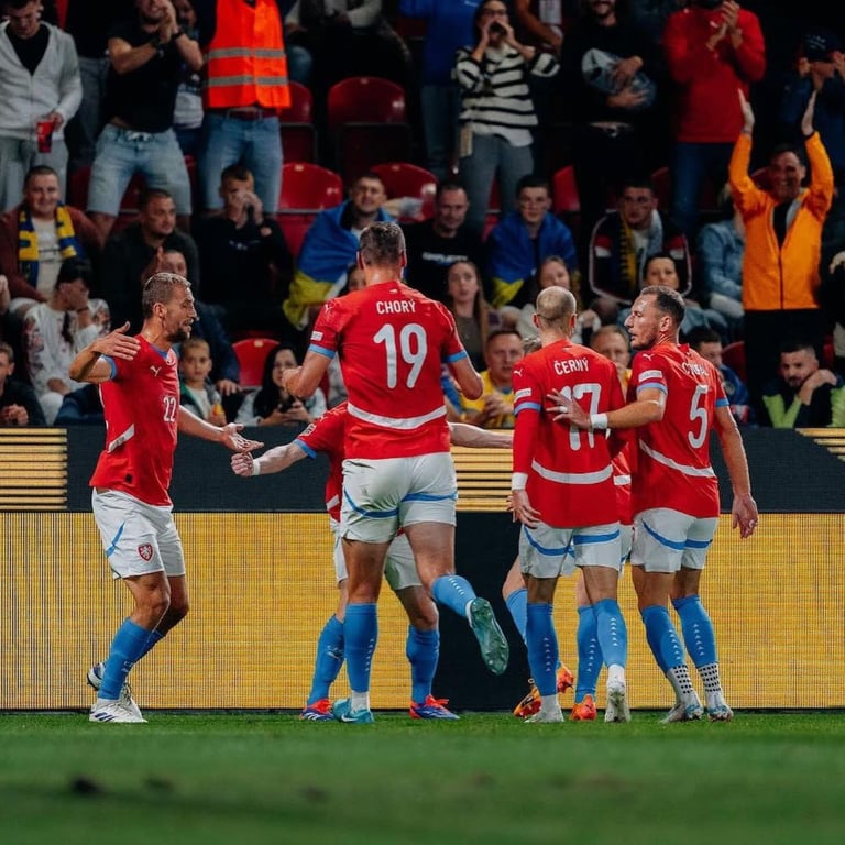 Матч Чехия - Украина