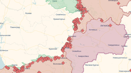 Актуальні онлайн-карти бойових дій в Україні: стан фронту на 15 жовтня - 285x160