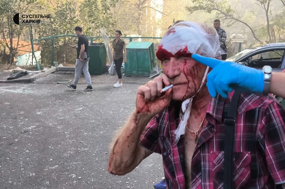 В Харькове 15 сентября из-за удара КАБов более 30 пострадавших