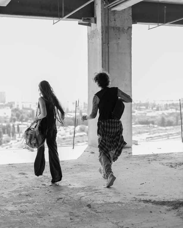 Съемки клипа Jerry Heil и Владимира Дантеса