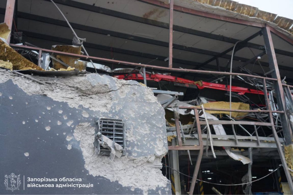 Нова пошта термінал в Запоріжжі вибух