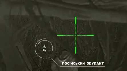 В МВС показали, як український снайпер "зняв" окупанта — відео - 285x160