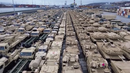 В Польшу прибыло большое количество американской военной техники: обнародовано видео - 285x160
