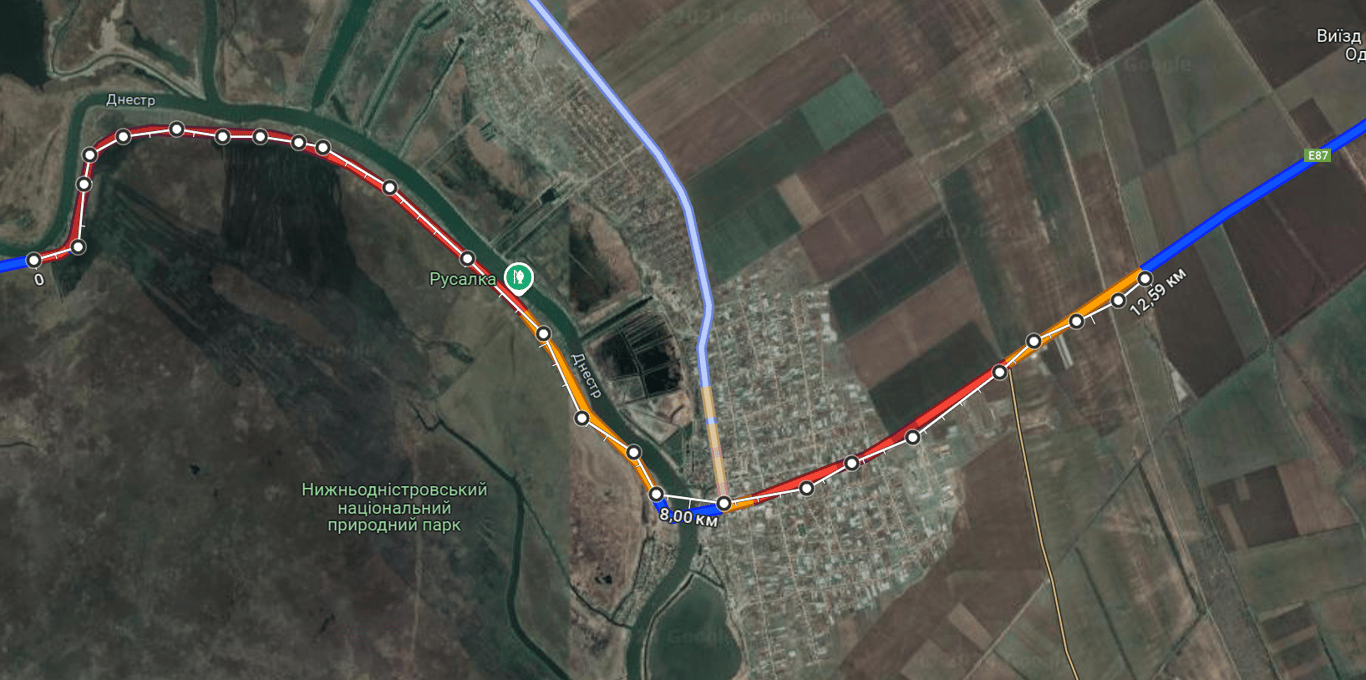 Затор на 12 кілометрів — на міжнародній трасі Одеса — Рені сильно ускладнений рух - фото 1