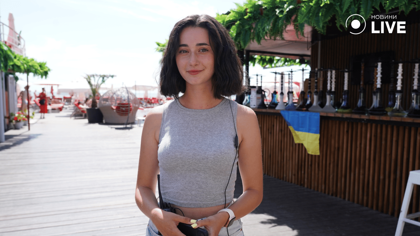 Адміністраторка пляжного комплексу Катерина. Фото: Новини.LIVE