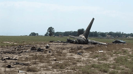 В Енакиево упал военный самолет: что с пилотами - 285x160