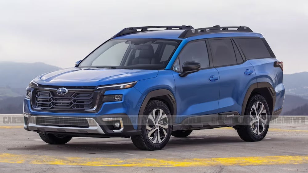 Так будет выглядеть Subaru Outback 2026 года.