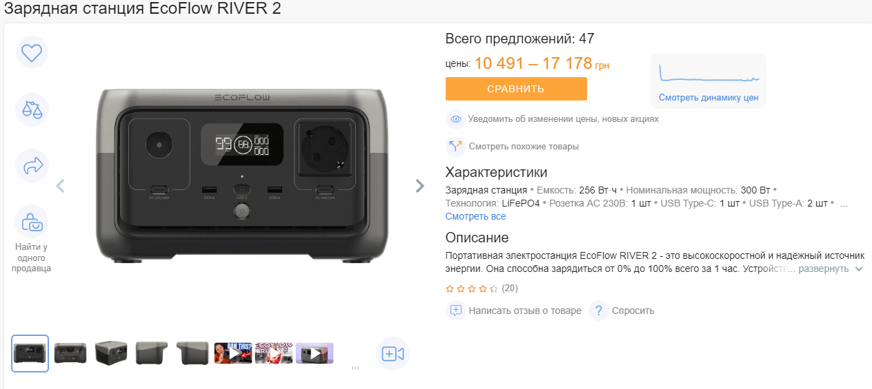 Насколько подорожали зарядные станции в Украине в июле 2024 года