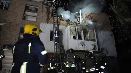 Россияне нанесли повторный удар по многоэтажке в Харькове — под завалами могут быть люди - 285x160