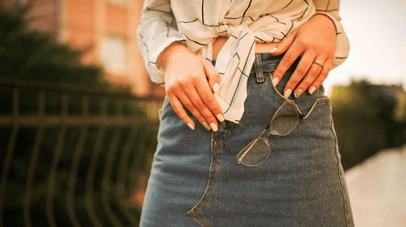 Long denim skirts are back — and more stylish than ever - 285x160