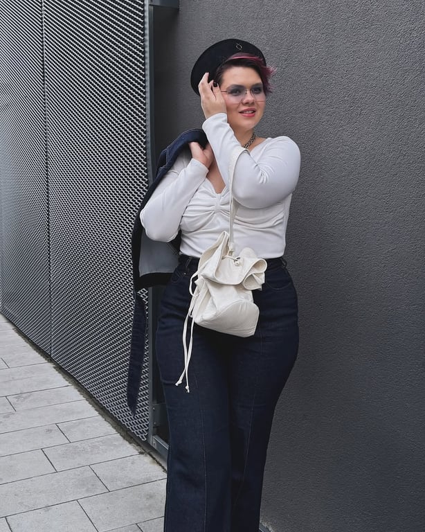 Stylish Total denim for spring