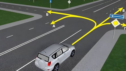 Хитрий тест ПДР — які напрямки руху дозволені - 285x160