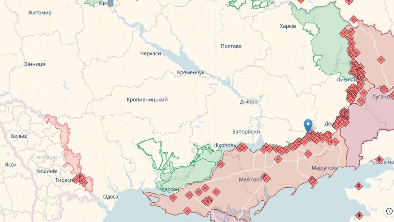 Онлайн-карти війни: головні події на передовій за 12 червня