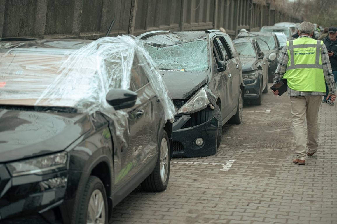 Наслідки атаки на Київ 16 квітня