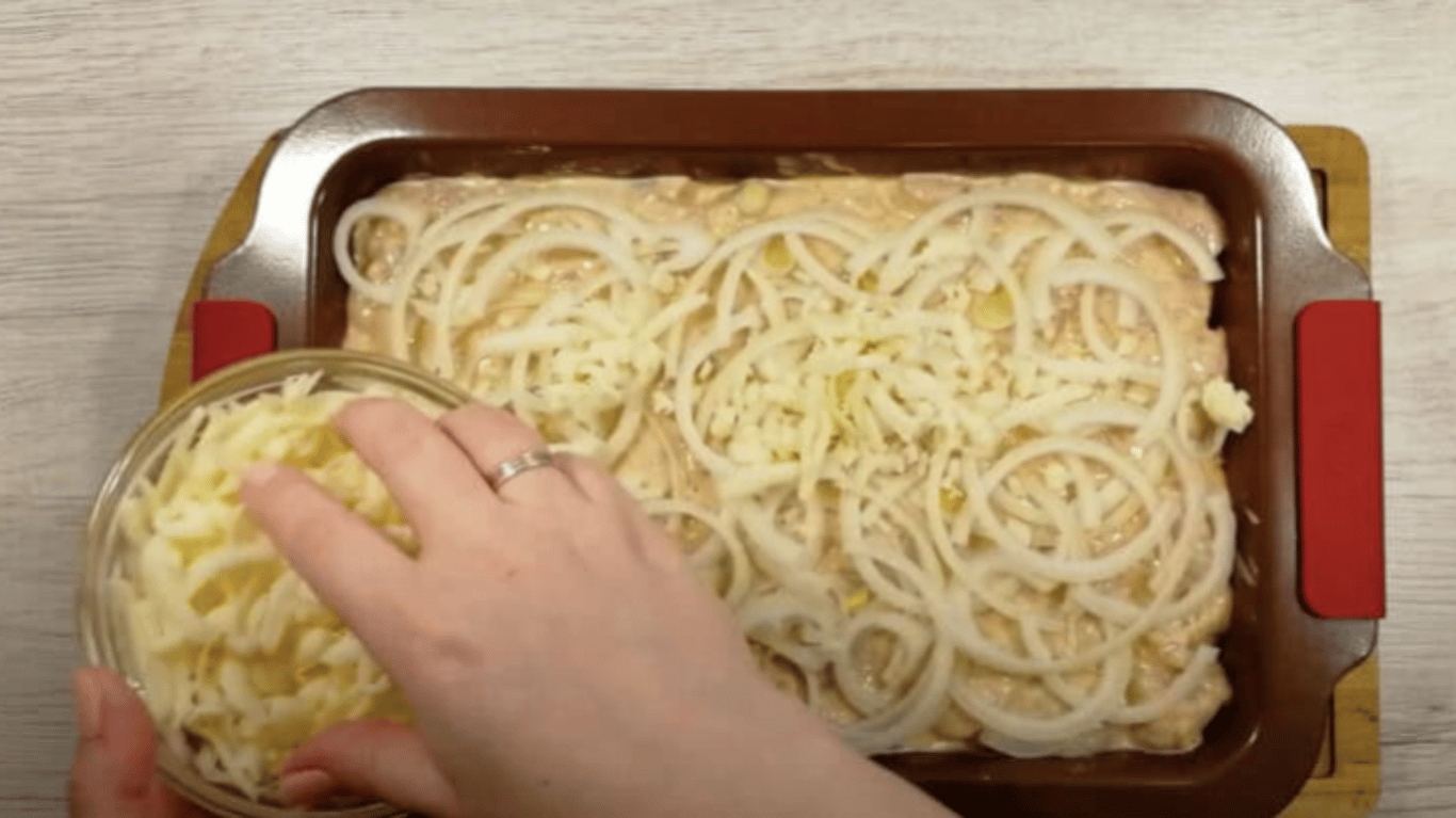 рецепт з фото соковитої страви з кефіром та сиром