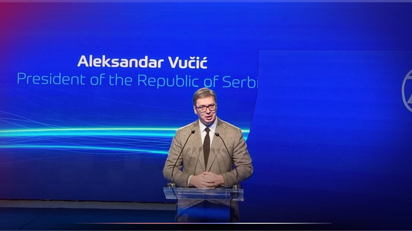 Александар Вучич наголосив, що Сербія не визнає анексії Криму і Донбасу