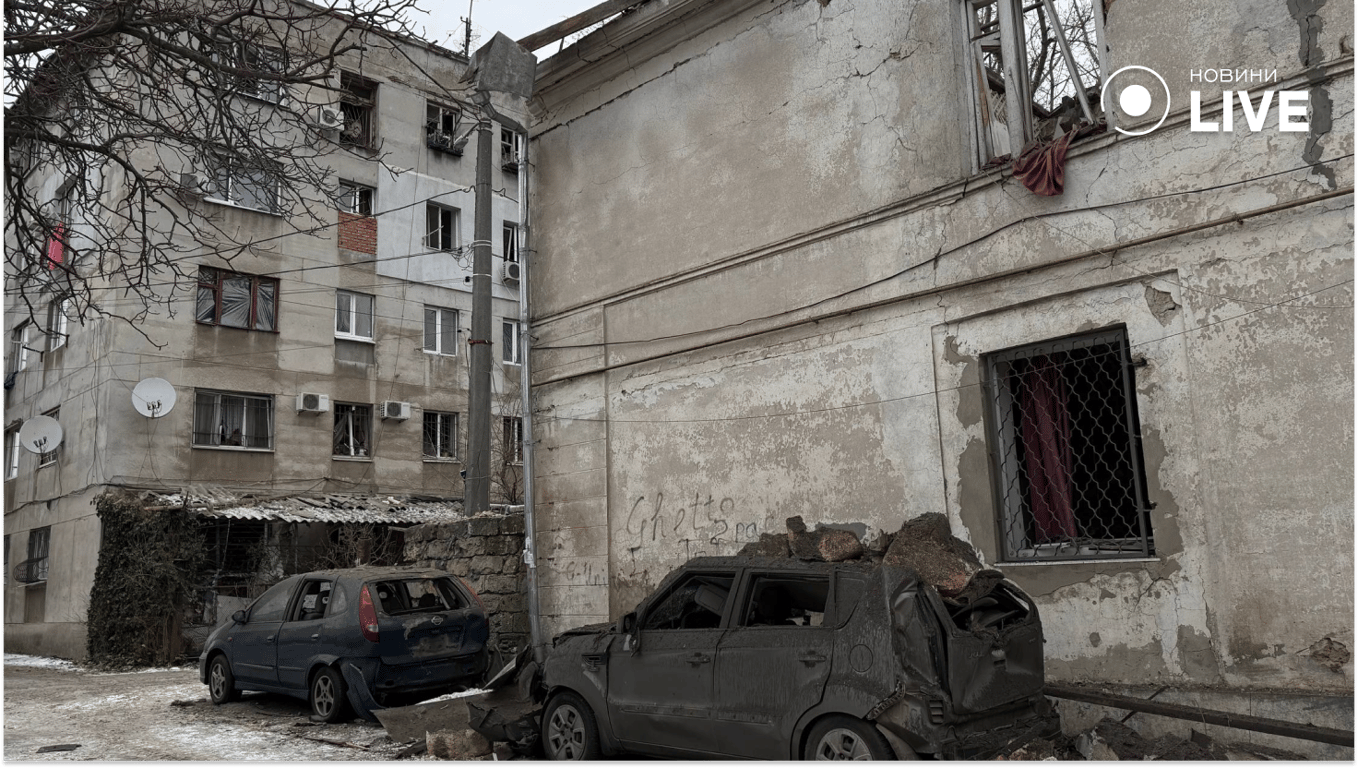 Нічний обстріл Одеси, як це було