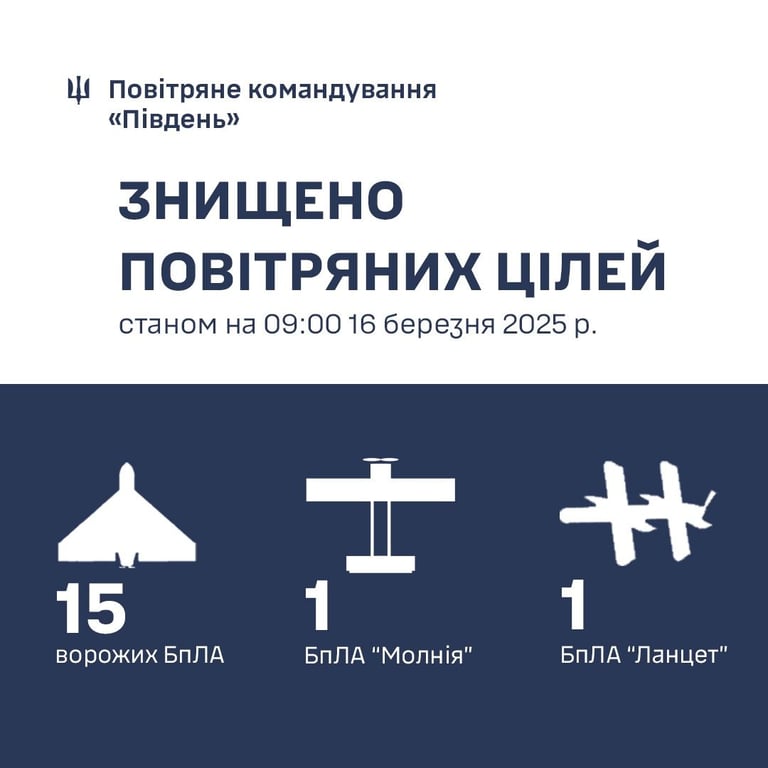 Атака дронами на Одещини — військові показали кадри збиття - фото 1