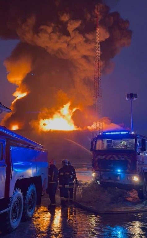 Нафтопровід Дружба пожежа