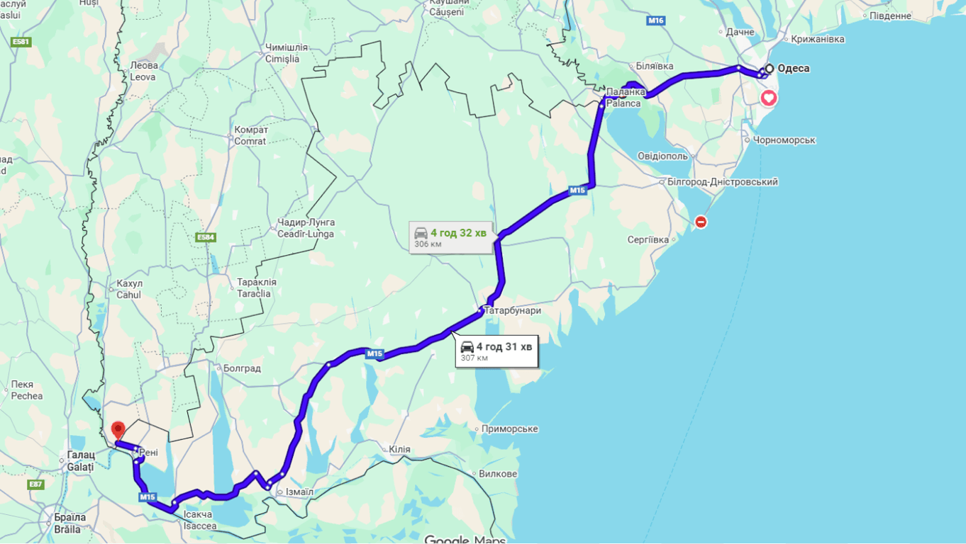 Затори до Молдови